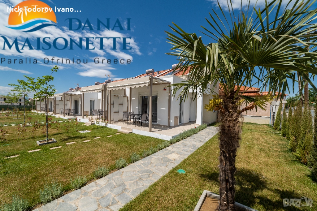 Мезонети и апартаменти под наем в Паралия Офринио Тузла – Danai Maisonette, снимка 1