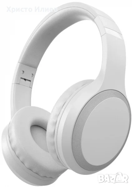 Безжични Bluetooth слушалки MusicMan BT-X65 Бели, снимка 1
