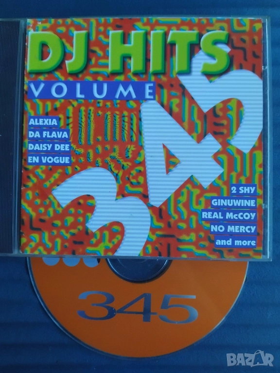 DJ Hits volume 345 - матричен диск dance музика, снимка 1