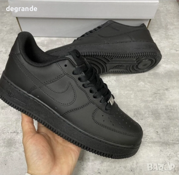 Маратонки Nike Air Force 1 черно, снимка 1