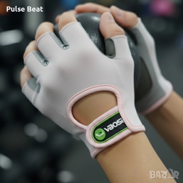 Анатомични дишащи ръкавици за тренировка Vbosi StrongHold, снимка 1