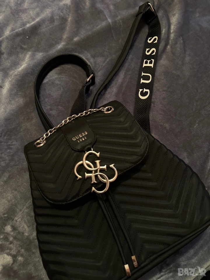 Дамска раница Guess-violet, снимка 1