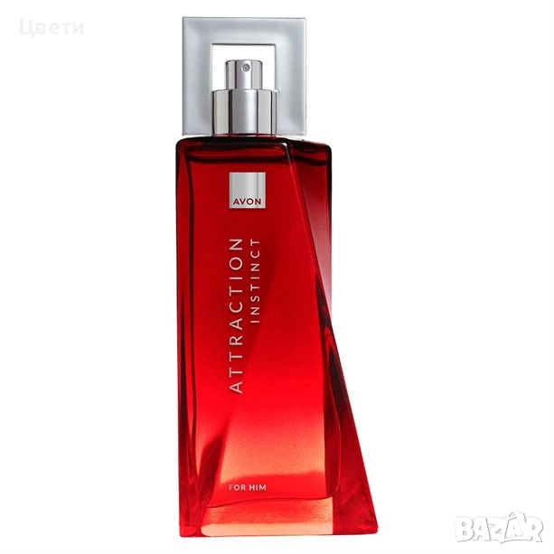 Мъжка тоалетна вода Attraction Instinct AVON за Него 75ml, снимка 1