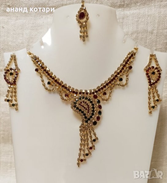 16 Комплект - колие с обеци и тика S16-18-19, снимка 1