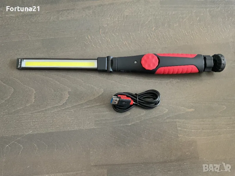 Нов лед фенер с вградена батерия, снимка 1