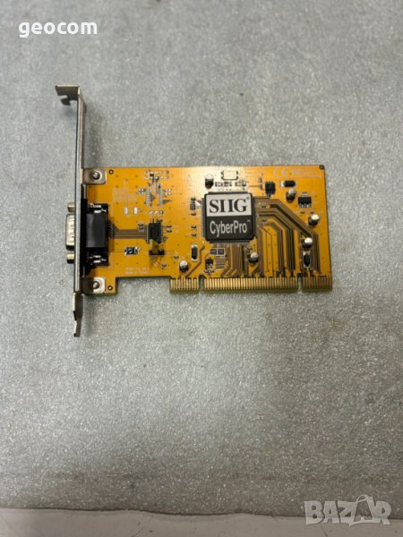 SIIG Single Port (16550) Serial Adapter 1 x 9-pin DB-9 RS-232 Serial, снимка 1