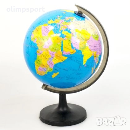 Политически глобус на английски език, Ф21.4 см /150205/ , снимка 1