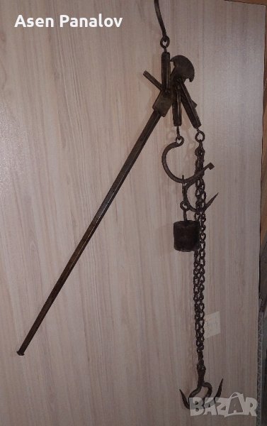 Продавам стар кантар до 100кг, снимка 1