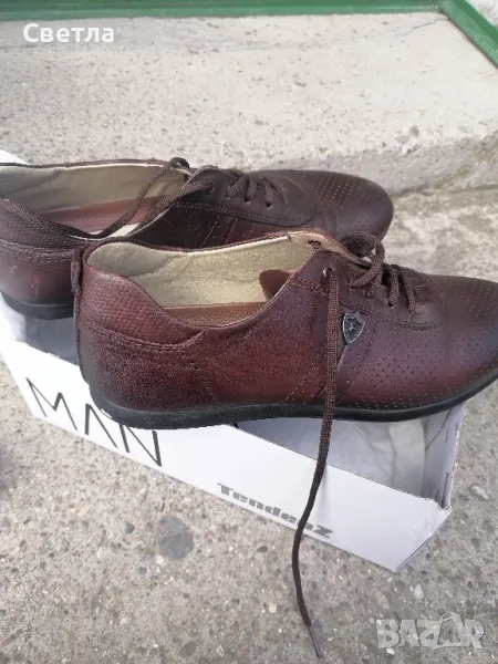 Мъжки обувки от естествена кожа., снимка 1