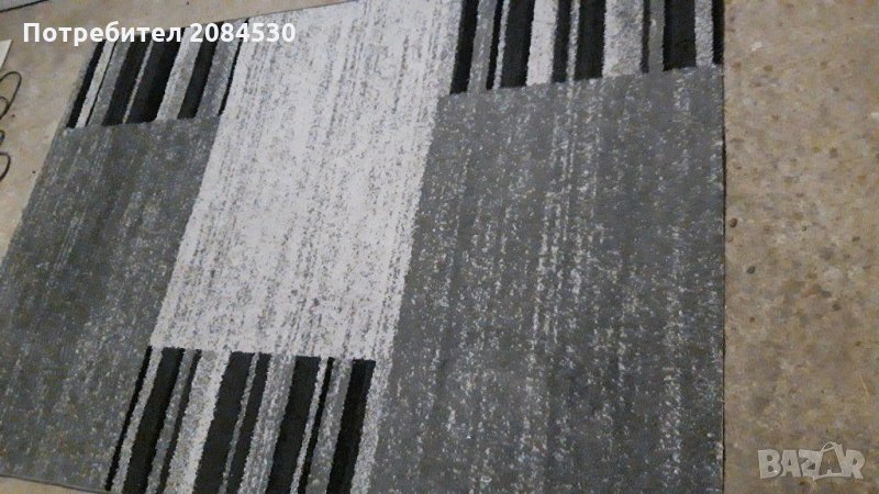 Килим  сиво черен 230/160см, снимка 1