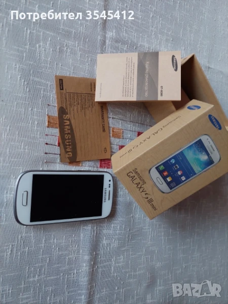 Samsung S3 mini GT-18200, от магазин, много запазен, снимка 1