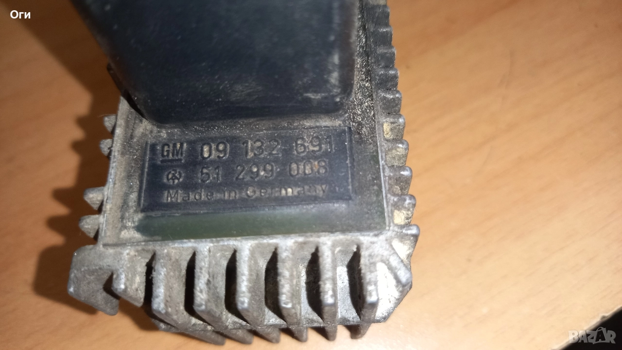 Реле подгревни свещи за Опел 09 132 691 / 51 299 008, снимка 1