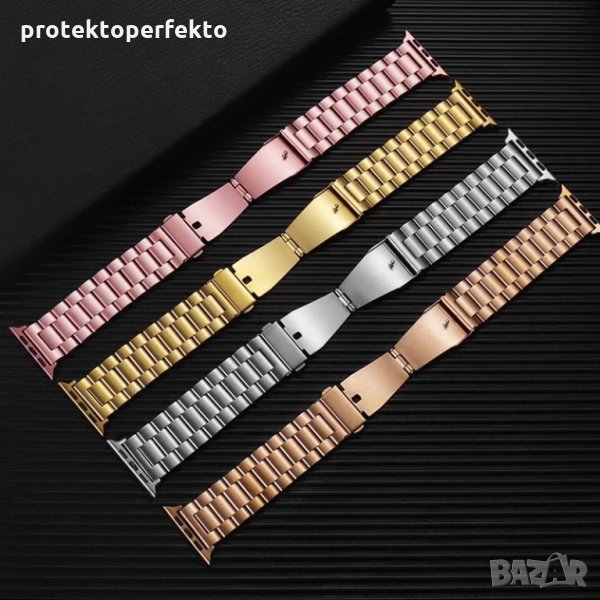 Метална каишка за Apple WATCH 3, 4, 5, 6, SE, 7 -42мм, 44мм, 45мм, снимка 1