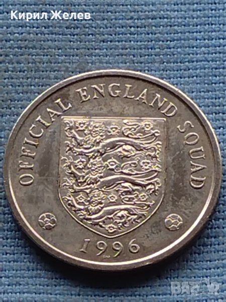 Сувенирна монета ДЕЙВИД ПЛАТ футболист в Английската висша лига 40661, снимка 1