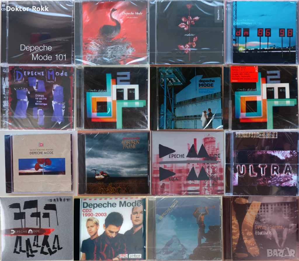 DEPECHE MODE + Dave Gahan – CDs – оригинални дискове, снимка 1