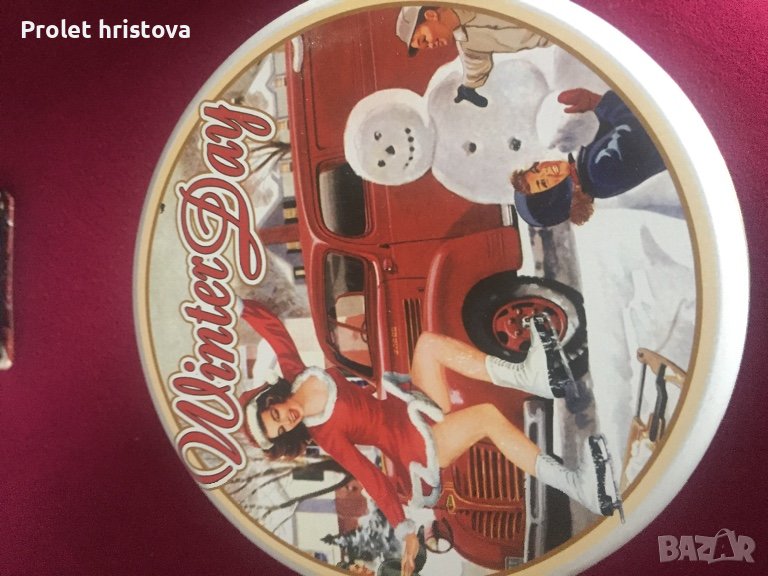 Красива и елегантна метална кутия- за подаръци, снимка 1