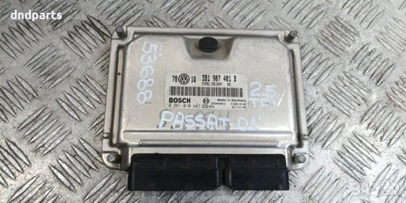 Компютър VW Passat 2.5TDI 2001г. 3B1907401B 0281010447	, снимка 1