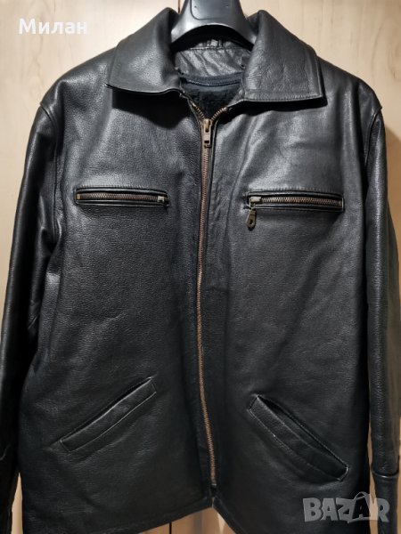 Кожена шуба от телешки бокс , снимка 1