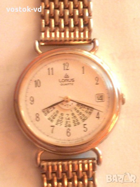 LORUS QUARZ РАБОТЕЩ ЧАСОВНИК С КАЛЕНДАР, снимка 1