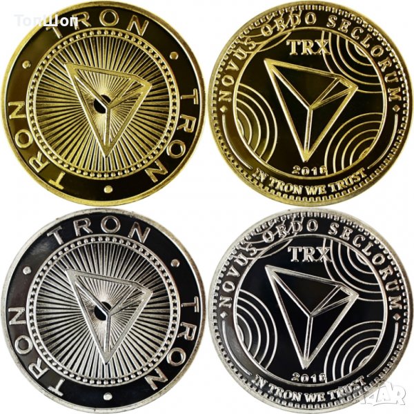 Трон монета / TRON coin ( TRX ) 2, снимка 1