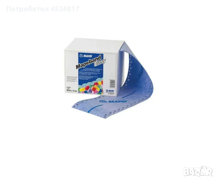 Хидроизолационна лента Мапей MAPEI Mapeband Easy - 30м, снимка 1