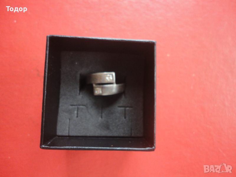 Сребърен пръстен с камъни 6, снимка 1