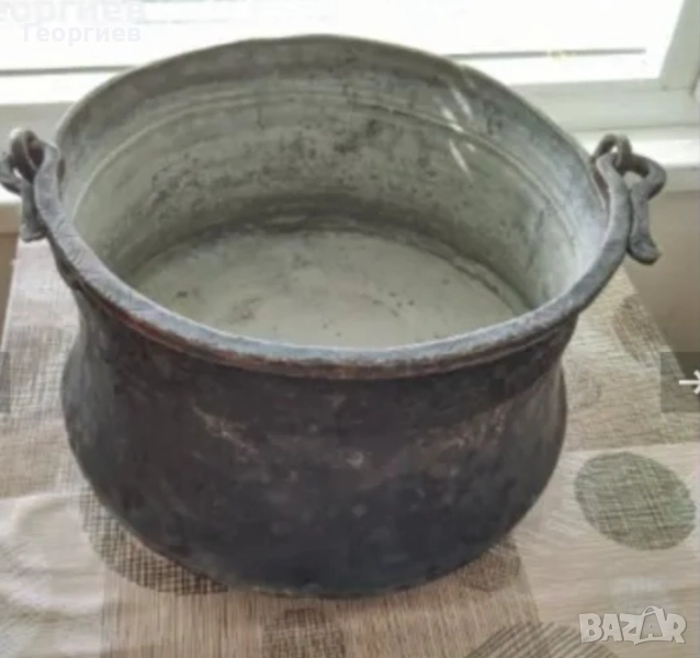 Големи бакърени котли-2 бр. УОК тиган., снимка 1