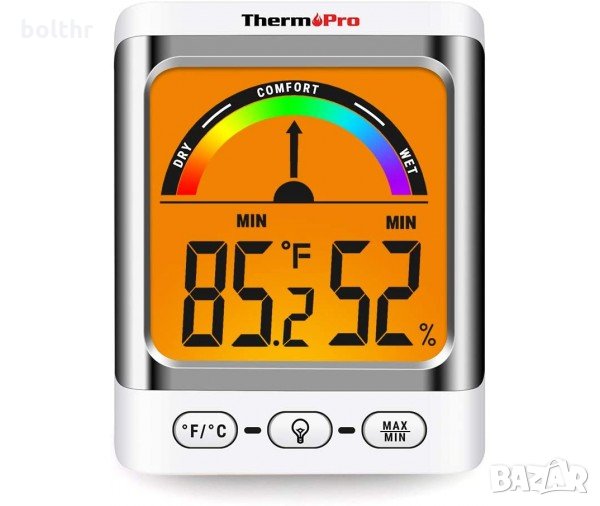 Цифров термо-хигрометър ThermoPro TP52, снимка 1