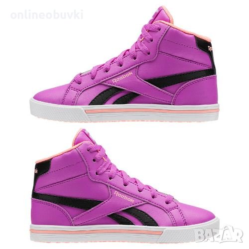 НАМАЛЕНИ!!!Високи кецове REEBOK Royal Лилаво№27, снимка 1