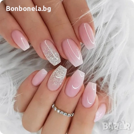 Самозалепващи изкуствени нокти Press On Nails, снимка 1