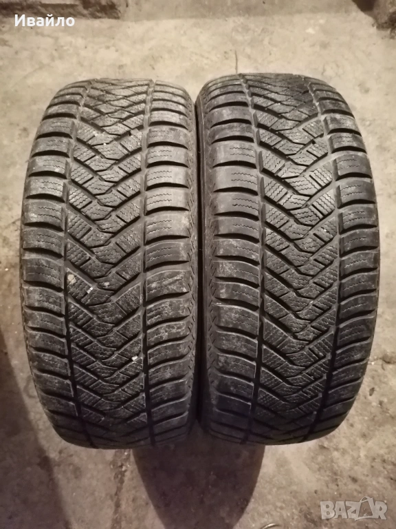 Продавам 2 броя зимни гуми 205.55.16 на 1 сезон дот 2019 Lassa , снимка 1