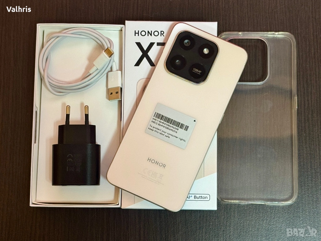 КАТО НОВ! Honor X7d 256GB / 8GB RAM / Desert Gold, снимка 1