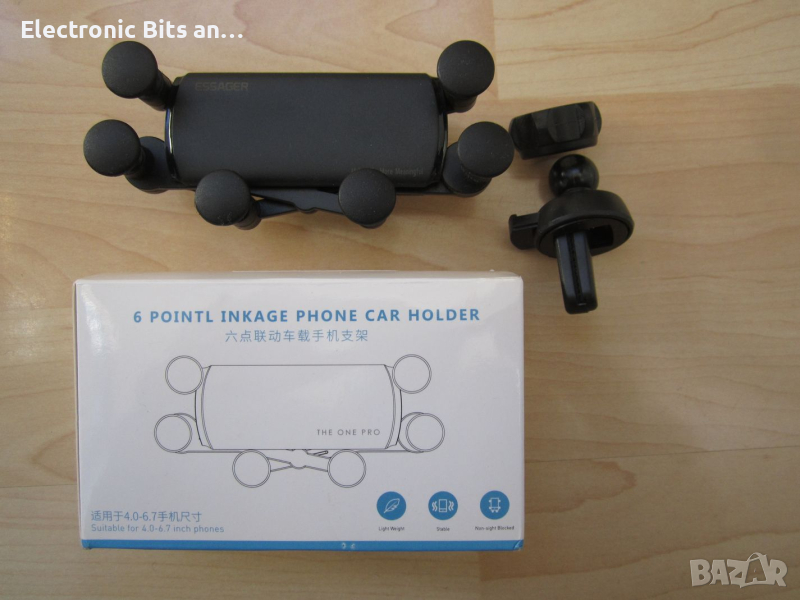Универсална 6-точкова стойка за телефон - нова, снимка 1