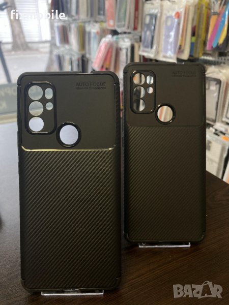 Motorola Moto G60S Carbon Fiber силиконов Калъф / Кейс, снимка 1