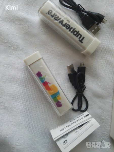Нова Портативна Външна Батерия PowerBanк на Tupperware , снимка 1
