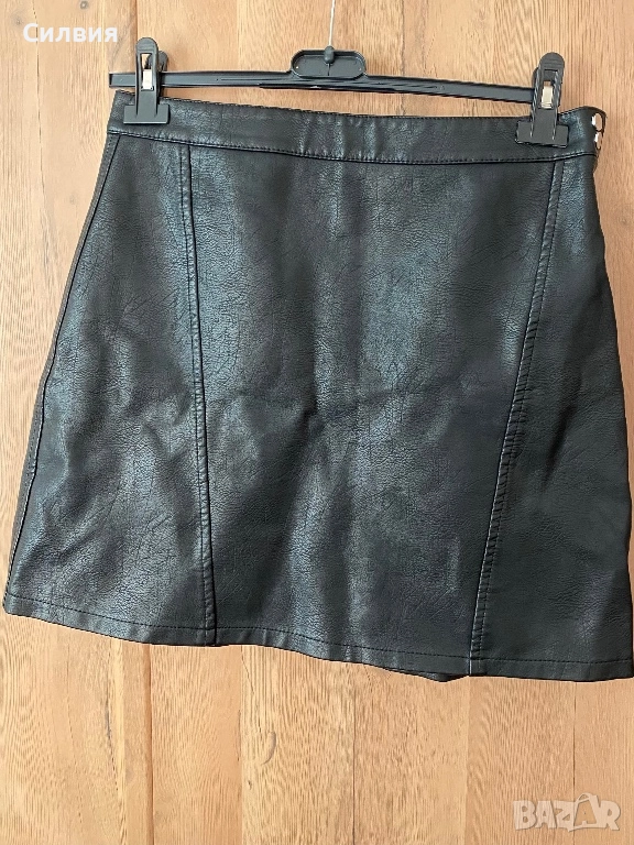 Zara кожена пола, снимка 1