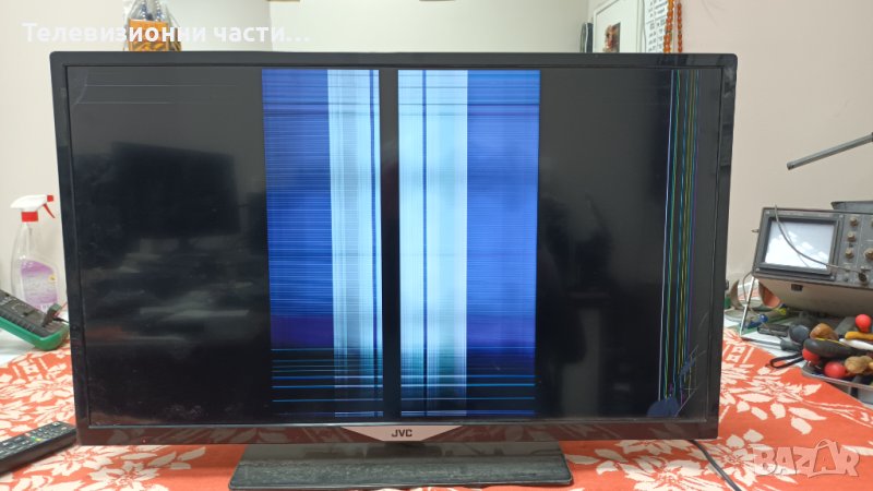JVC LT-32VF52K със счупен екран - 17IPS62/17MB110P/32T42-C0K/VES315UNDA-2D-N11, снимка 1