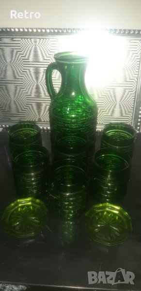 Стари стклени сервизи, снимка 1