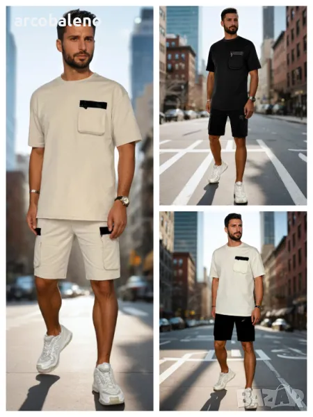 Мъжки комплект от две части, 3цвята , снимка 1