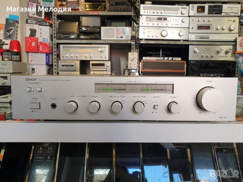 Усилвател DENON PMA-710 В отлично техническо и визуално състояние., снимка 1