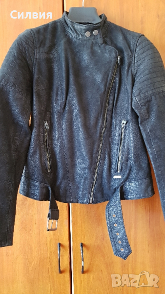 Кожено яке марка Pepe Jeans, снимка 1