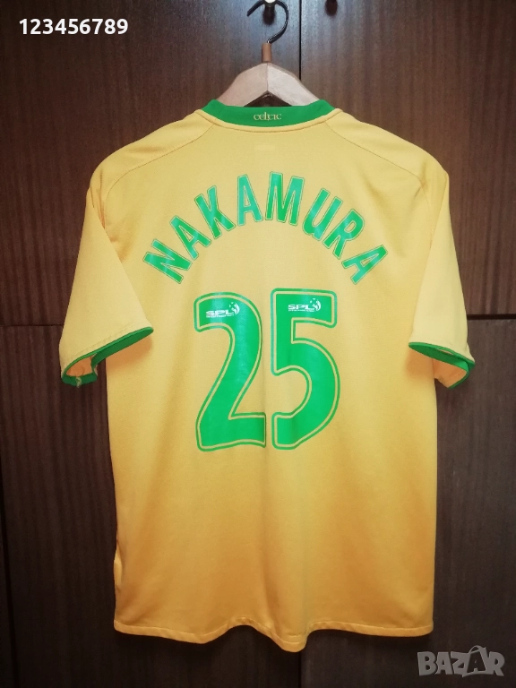Celtic Nakamura Away 2008 2009 Nike оригинална тениска фланелка Селтик Shirt Jersey Football екип , снимка 1