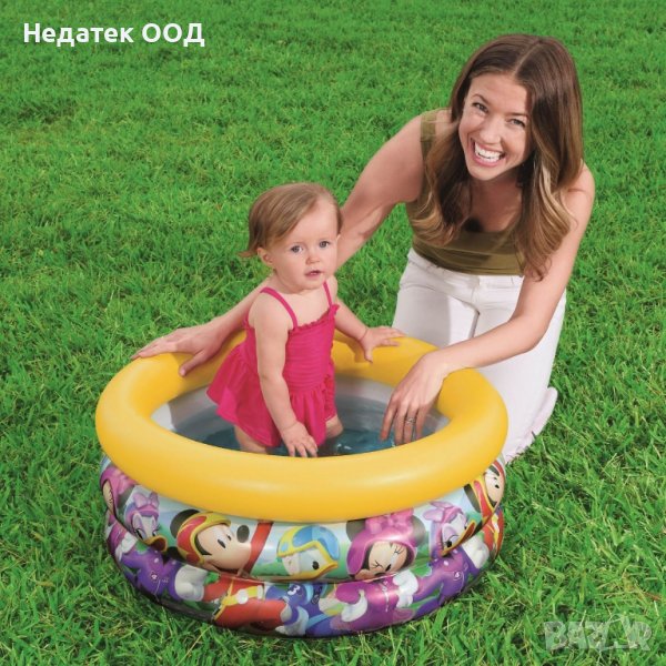Бебешки басейн Mickey Bestway, 70x30 см, снимка 1