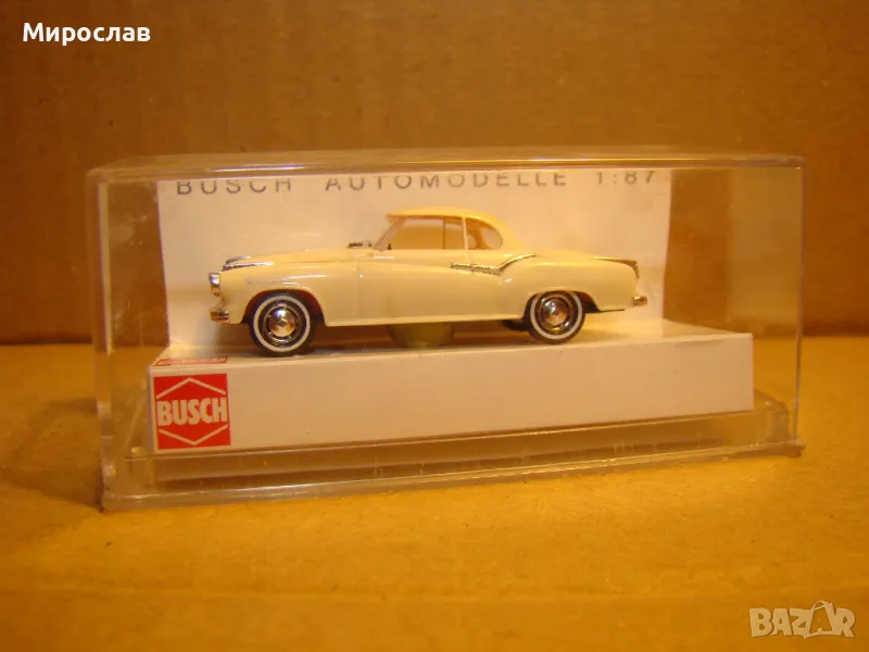 BUSCH H0 1/87 BORGWARD ISABELLA МОДЕЛ КОЛИЧКА ИГРАЧКА, снимка 1