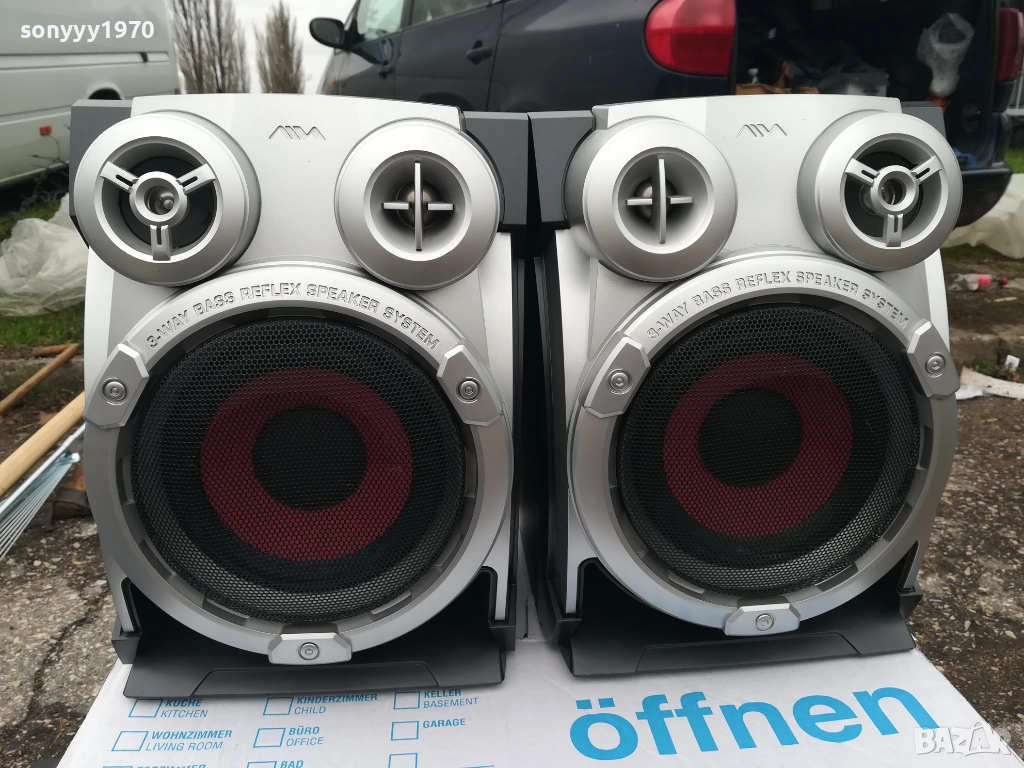 AIWA SSX-JN66 2БР ТОНКОЛОНИ ВНОС SWISS 2311251302LCHERY1, снимка 1