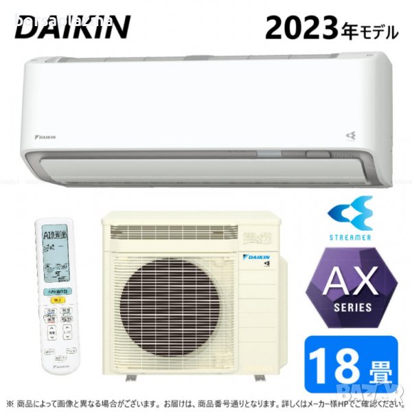 Японски Инверторен климатик DAIKIN S563ATAP-W модел 2023 година, снимка 1