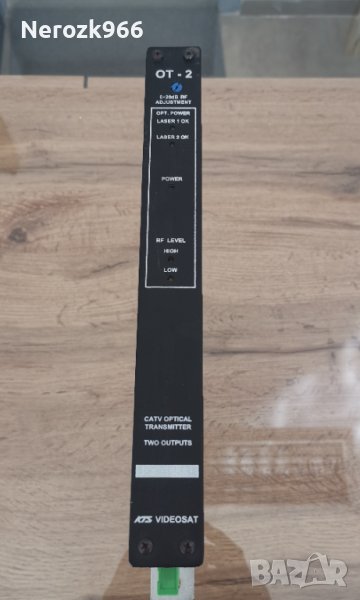 оптичен предавател Catv optical trаnsmitter t0-2 , снимка 1