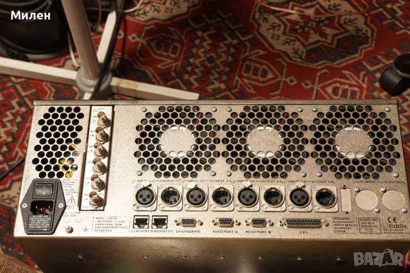 стар "broadcast" видео сървър/сторидж EDIFIS ED102-4, снимка 1