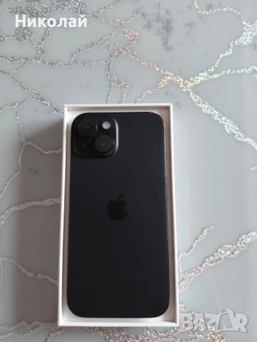 iPhone 15 256GB 94% капацитет на батерия  Black+Mode, снимка 3 - Apple iPhone - 53380533