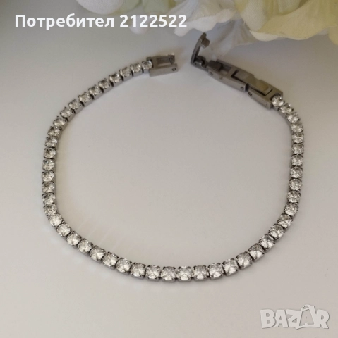 Дамски модни гривни от стомана, снимка 3 - Гривни - 40052224